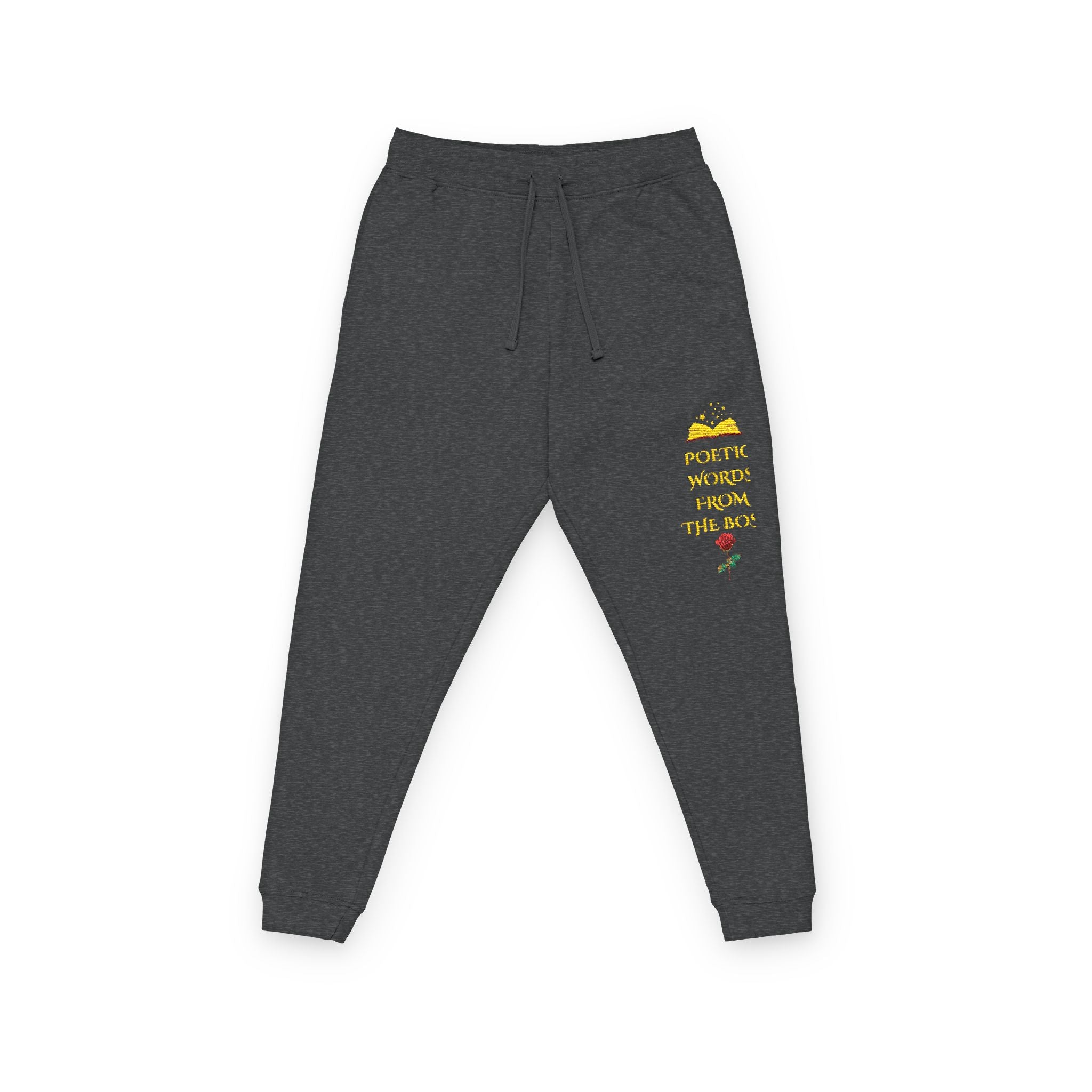 Poetic Words from The Boss Signature Luxury Joggers – APBQ Luxe Collection