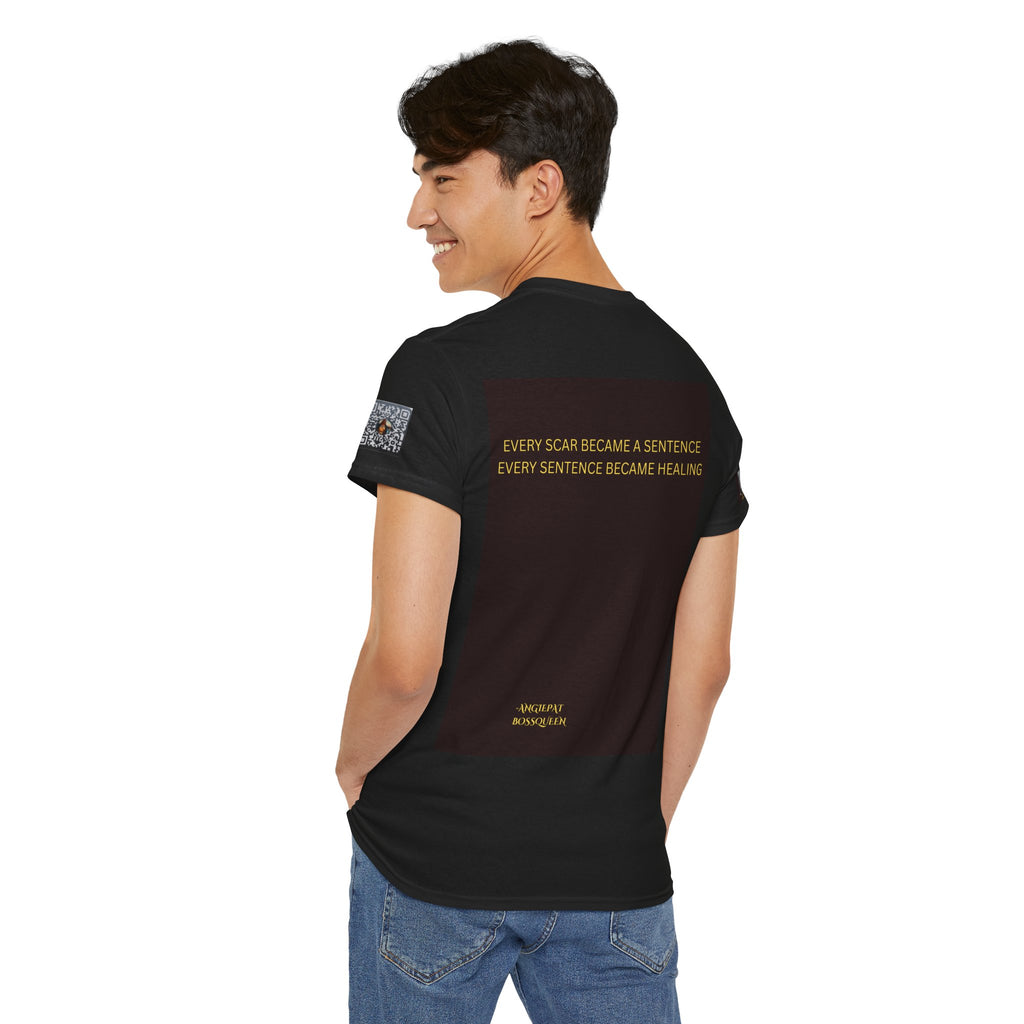 Poetic Words from The Boss Healing Tee