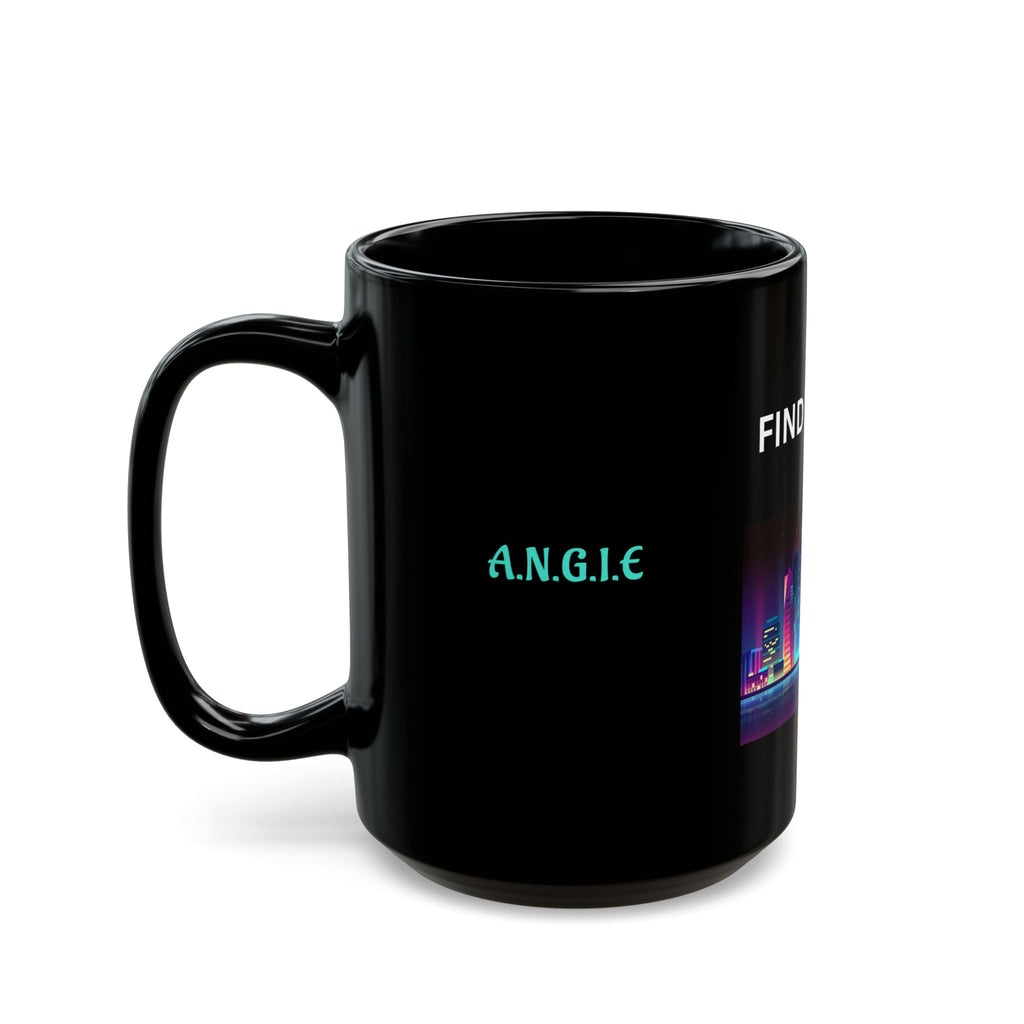 A.N.G.I.E Find the Real Neon City Mug