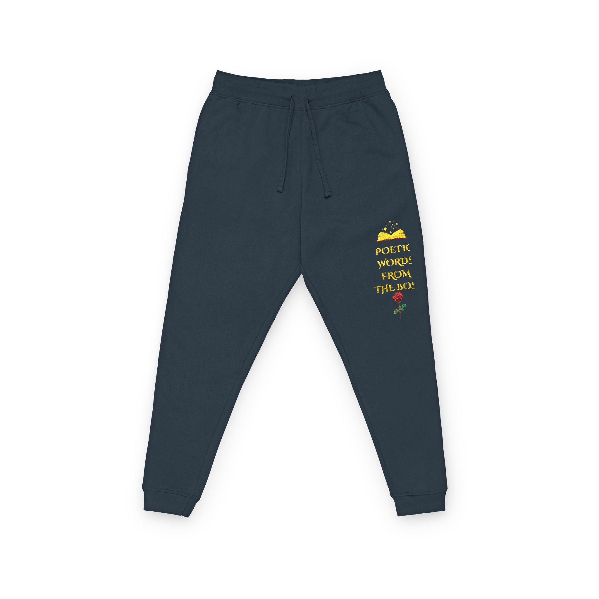Poetic Words from The Boss Signature Luxury Joggers – APBQ Luxe Collection