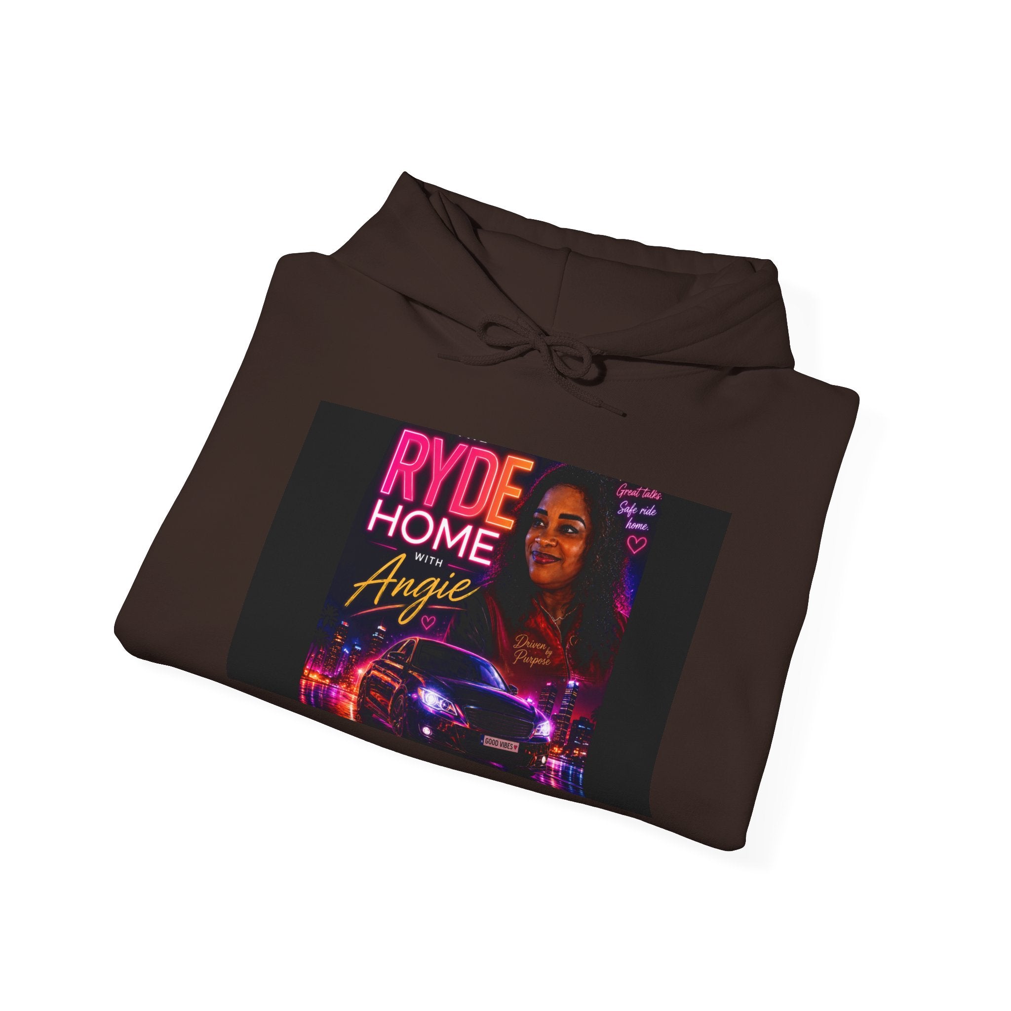 The RYDE HOME with Angie Neon Vibes Hoodie