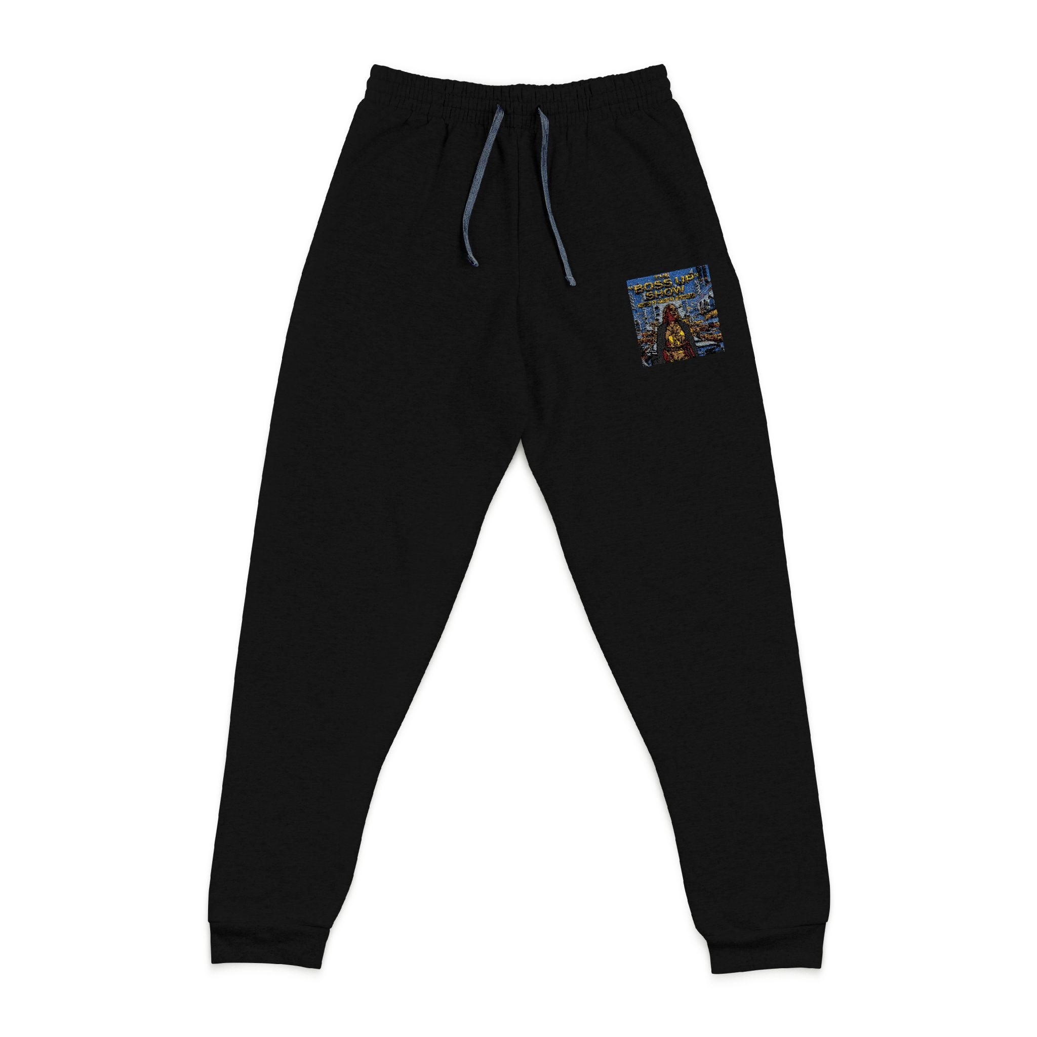 Boss Up Show Signature Luxury Joggers — Media & Hustle Collection