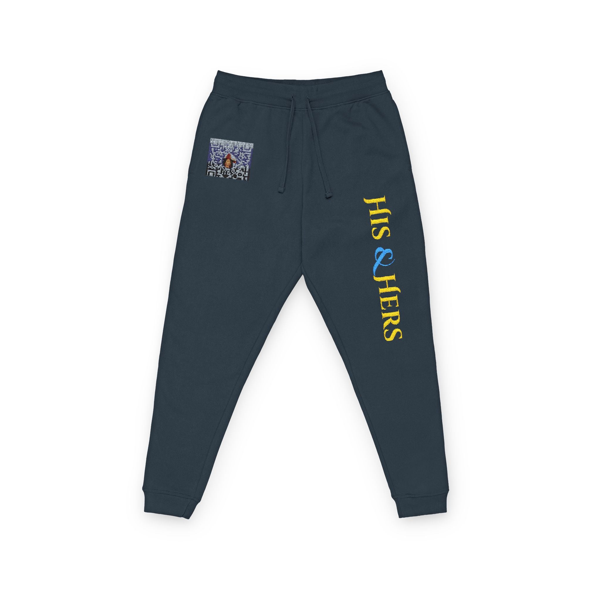 His & Hers Signature Luxury Joggers – Black Gold Edition