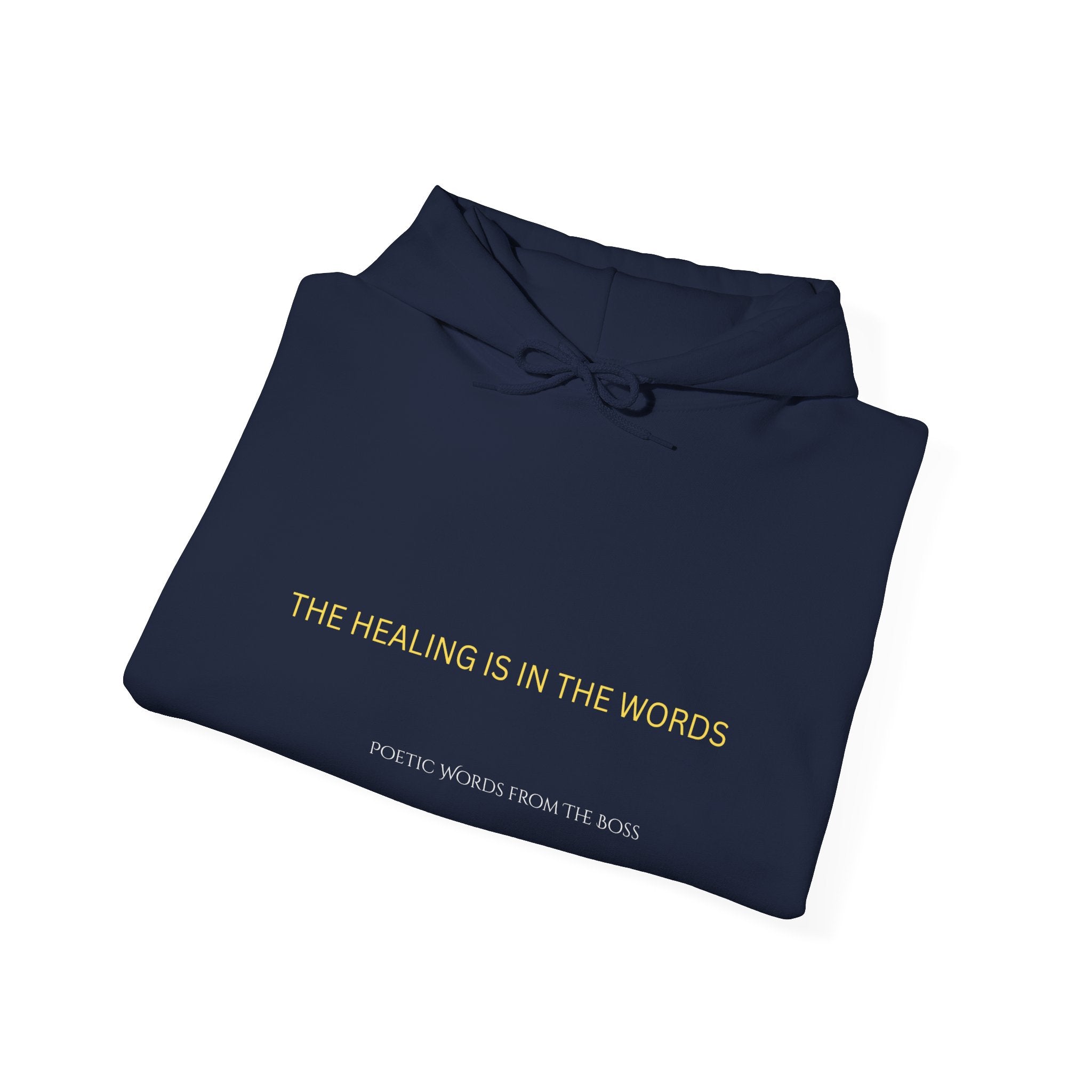 Poetic words from The Boss Luxury Hoodie- APBQ Collection