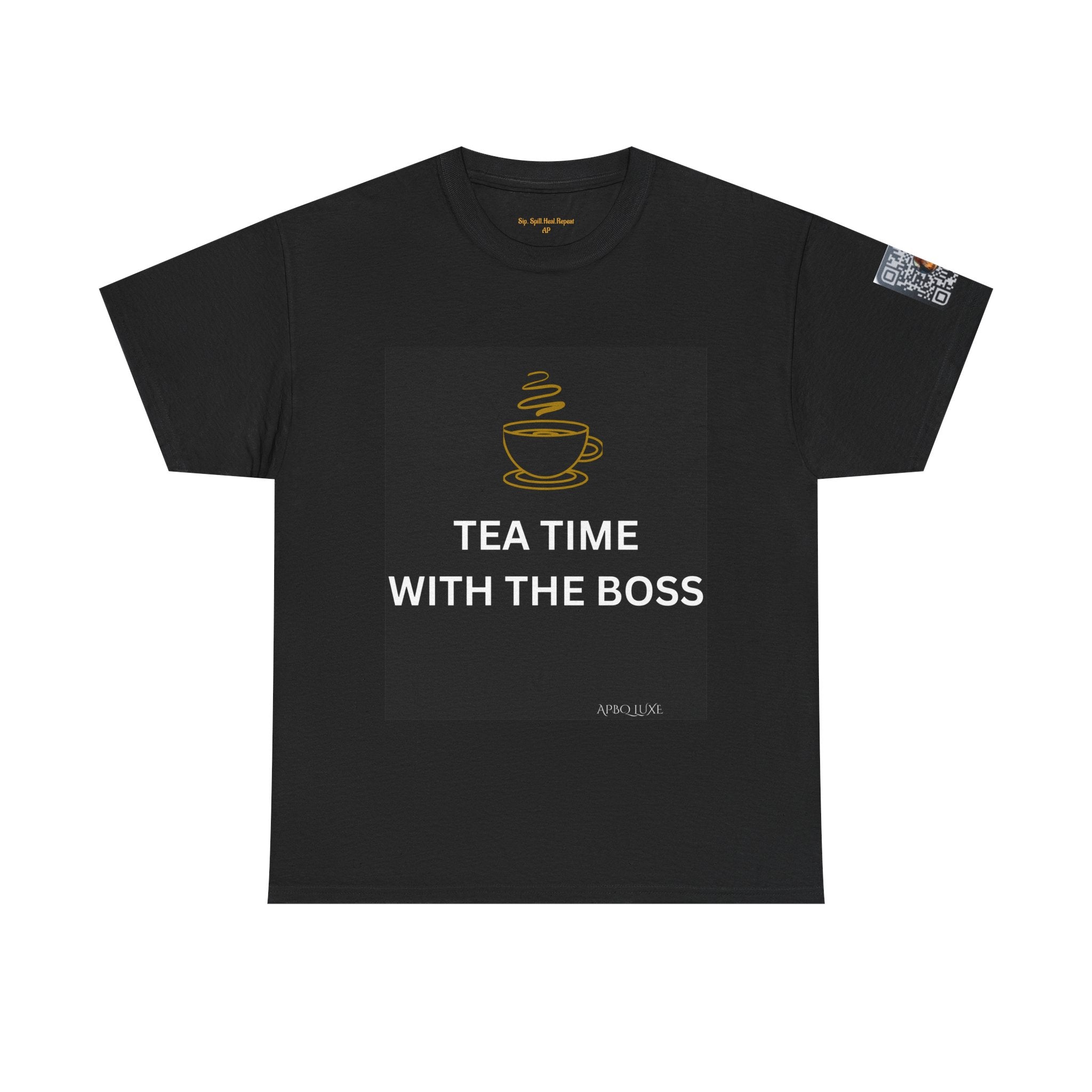 Tea Time With The Boss Luxury Tee