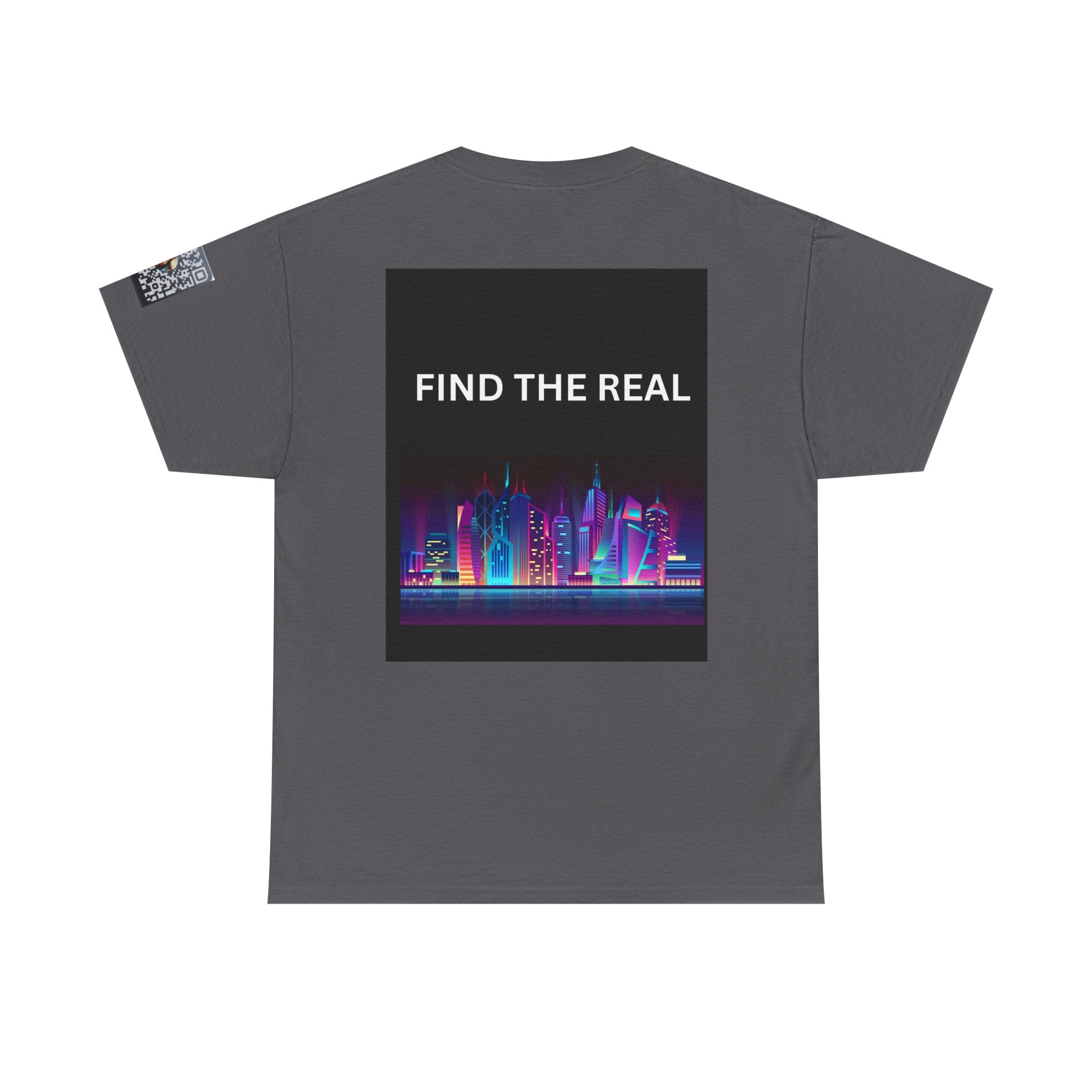 A.N.G.I.E. 'Find the Real' Neon City Tee