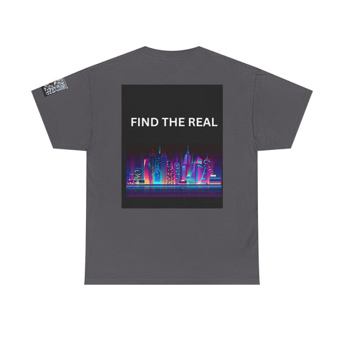 A.N.G.I.E. 'Find the Real' Neon City Tee