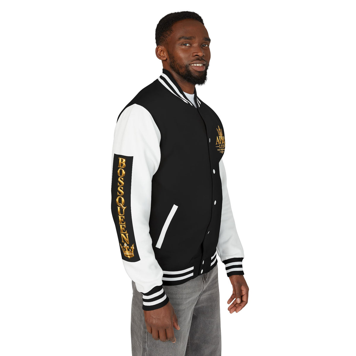 APBQ LUXE Boss Queen Signature Varsity Jacket