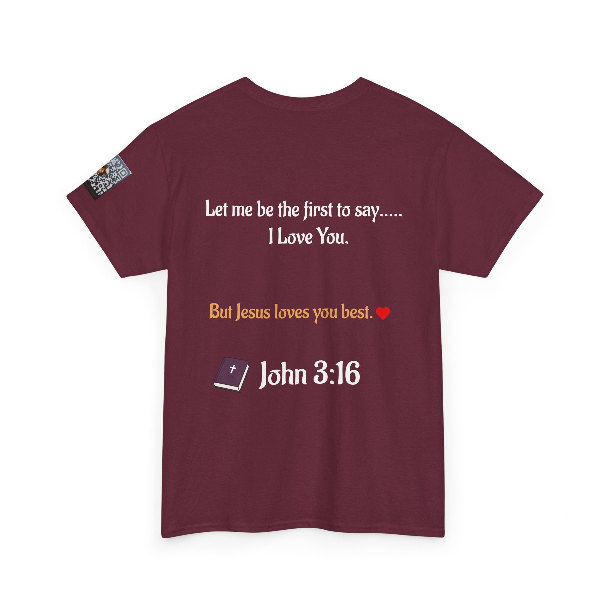 RYDE 2 WERK "I Love You, But Jesus Loves You Best" Tee