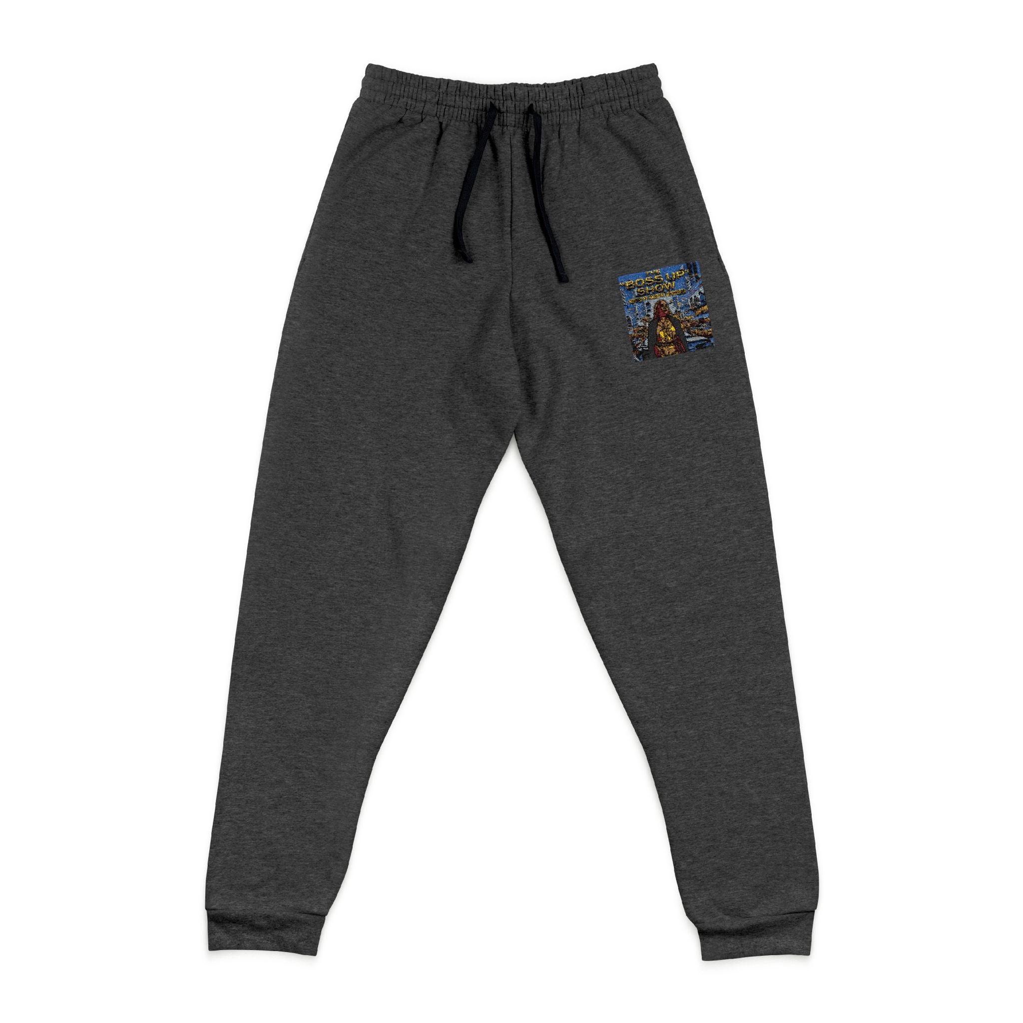 Boss Up Show Signature Luxury Joggers — Media & Hustle Collection