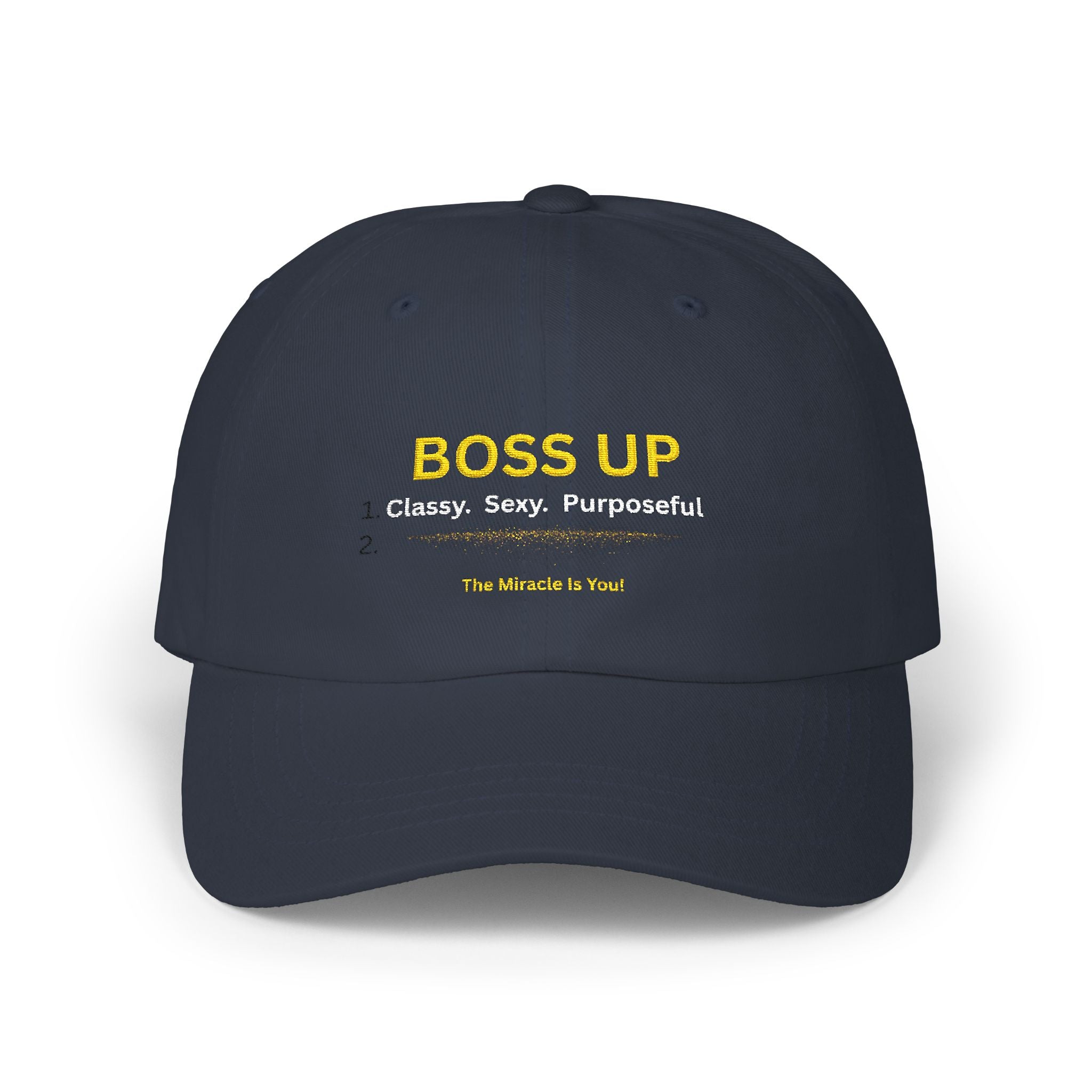 Boss Up Luxury Signature Cap