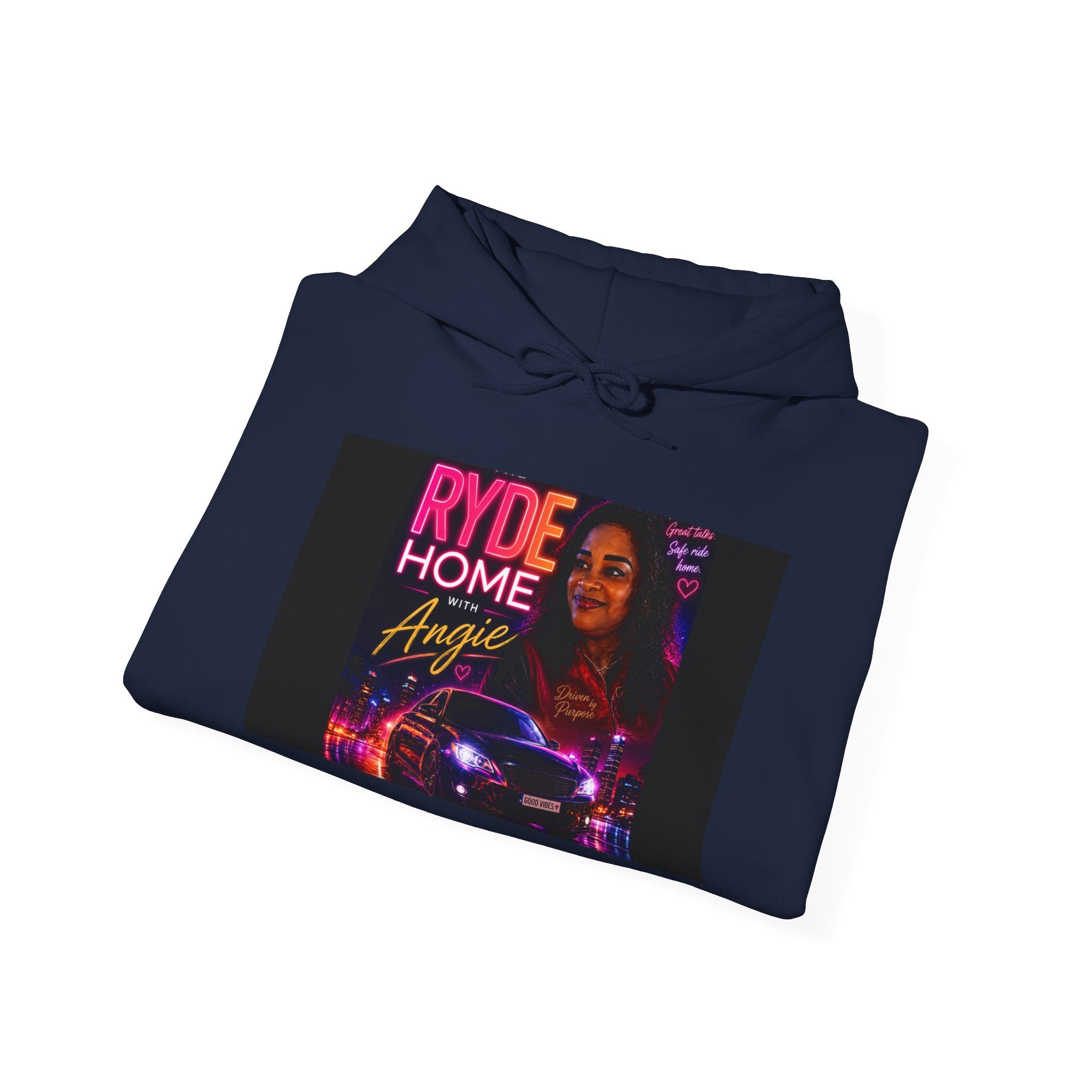 The RYDE HOME with Angie Neon Vibes Hoodie