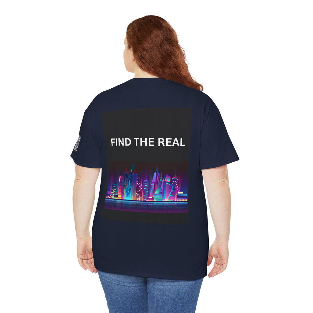A.N.G.I.E. 'Find the Real' Neon City Tee