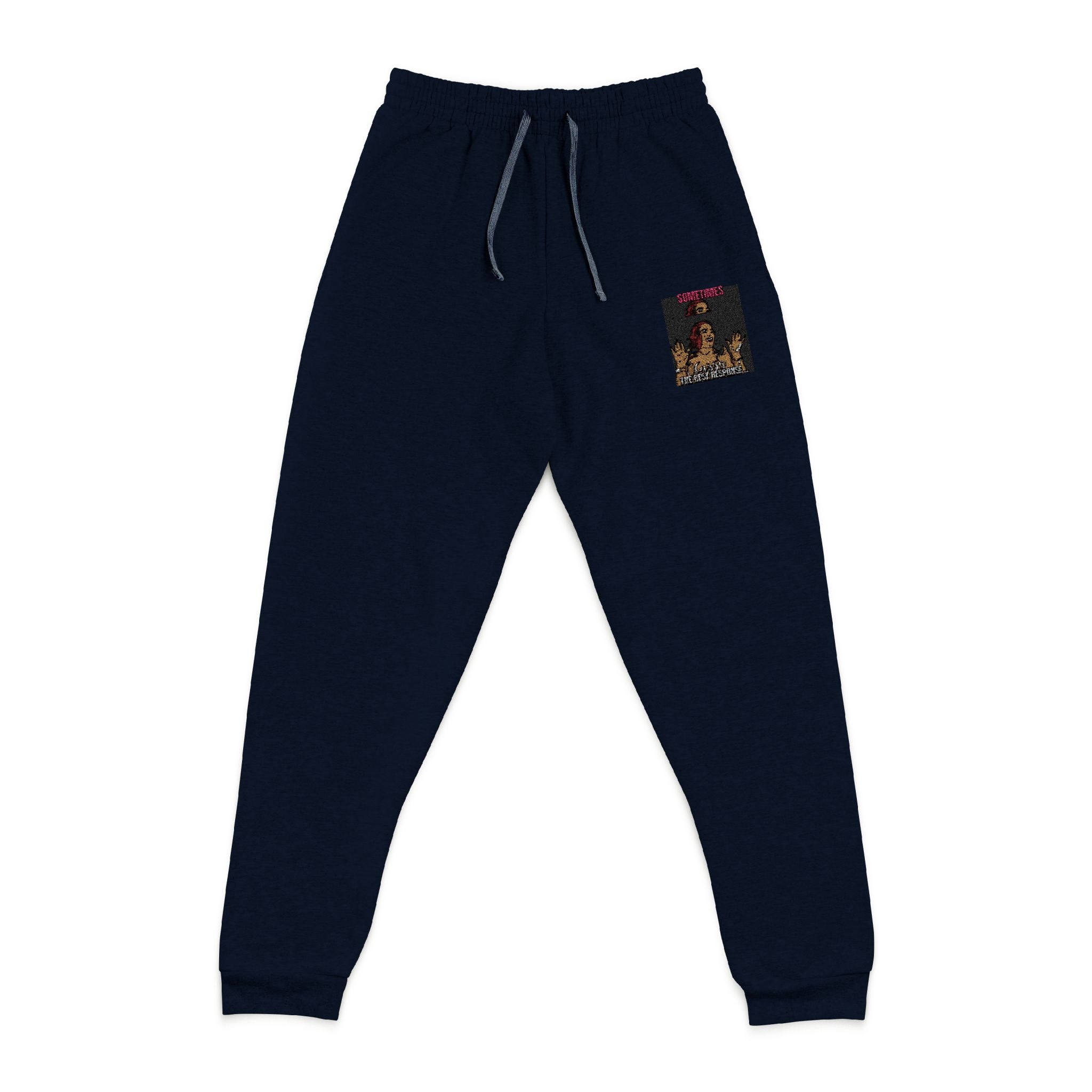 Sometimes No Response Luxury Joggers — Healing & Reflection Collection