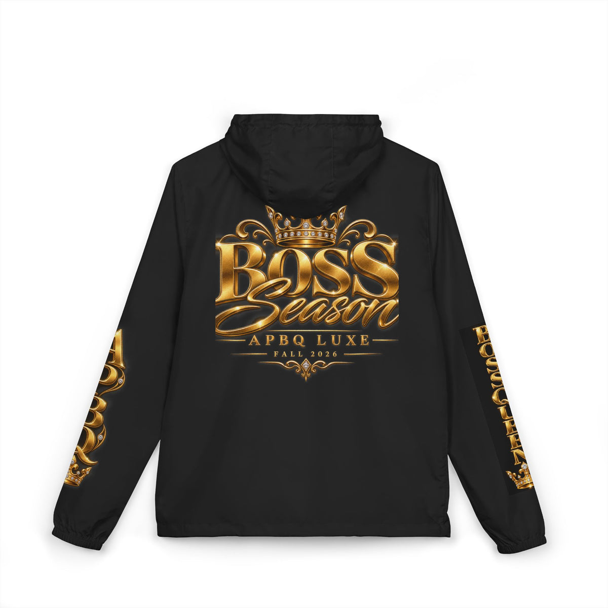 APBQ LUXE Boss Season Windbreaker-Gold Crown Edition