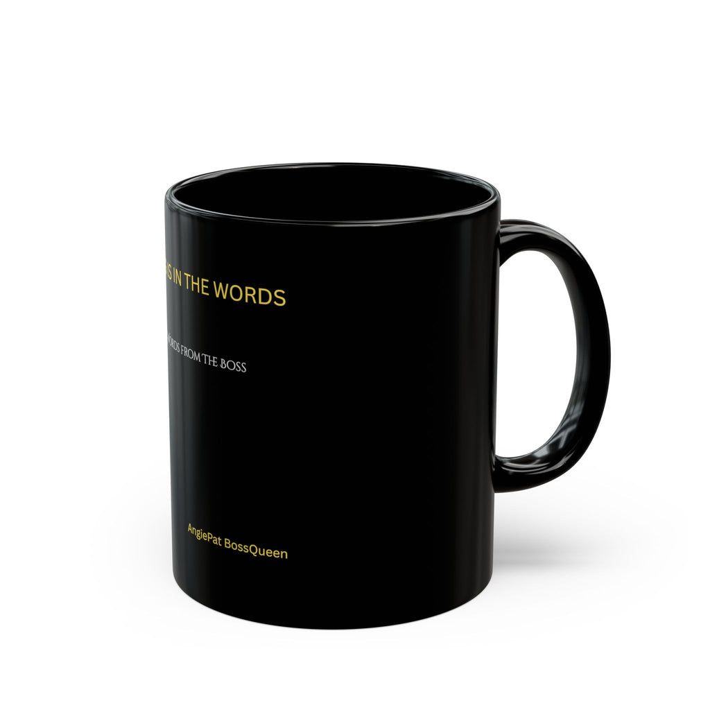 Poetic Words from The Boss Signature Mug