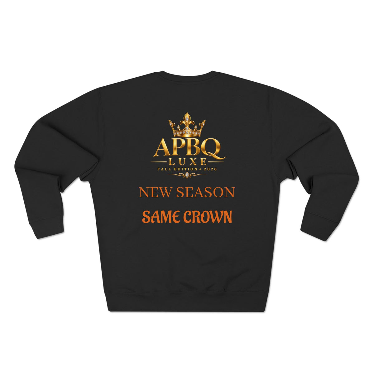 APBQ Luxe Crowned for the Season Signature Crewneck Sweatshirt