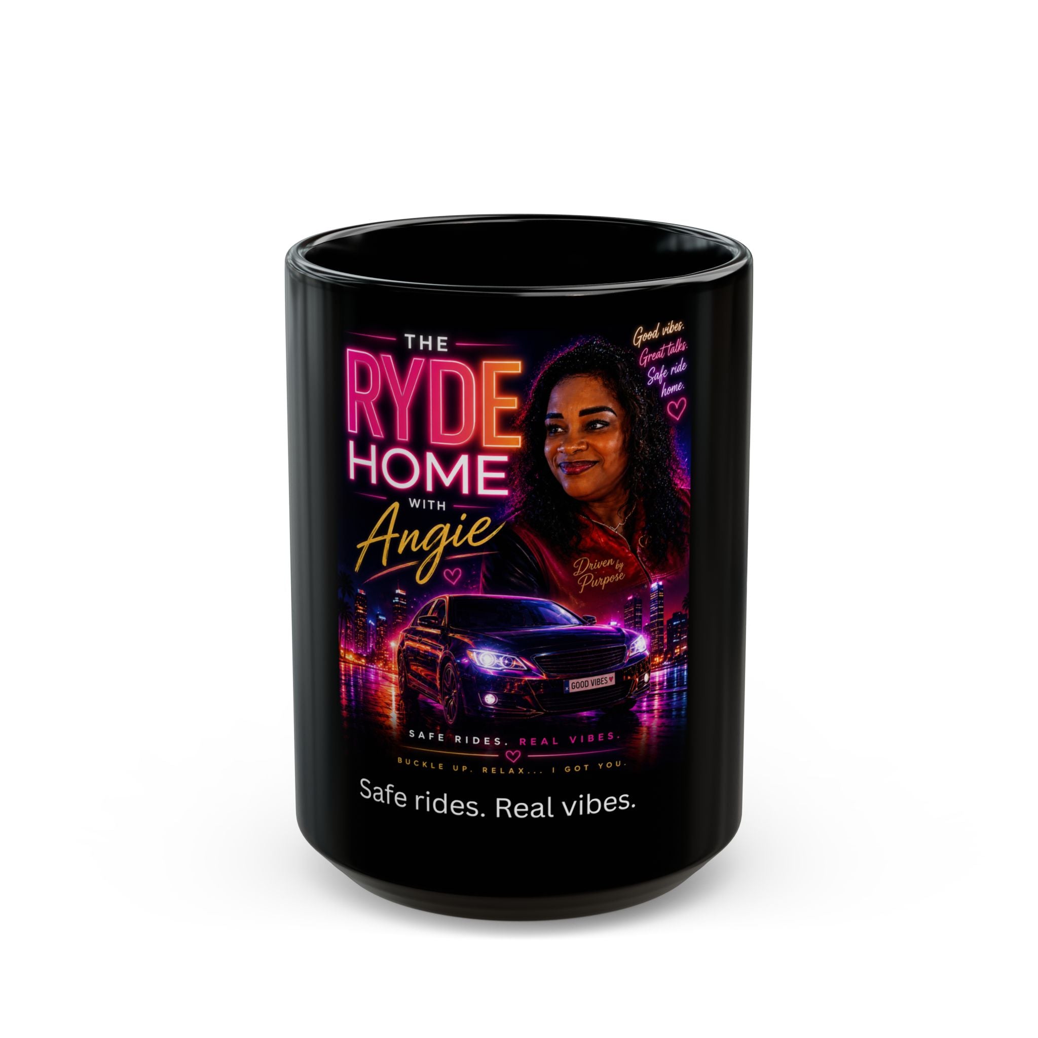 The RYDE HOME with Angie Neon Vibes Mug
