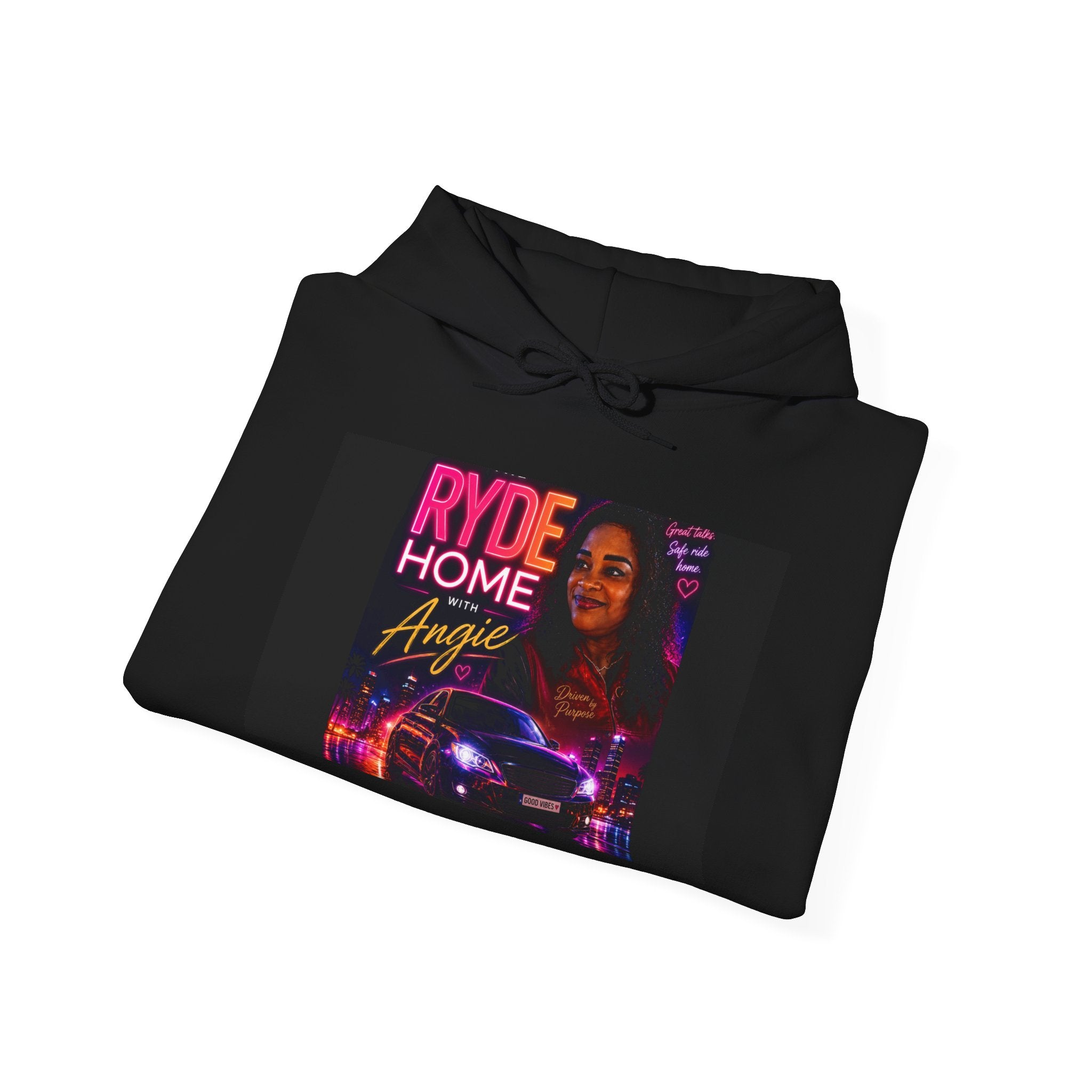The RYDE HOME with Angie Neon Vibes Hoodie