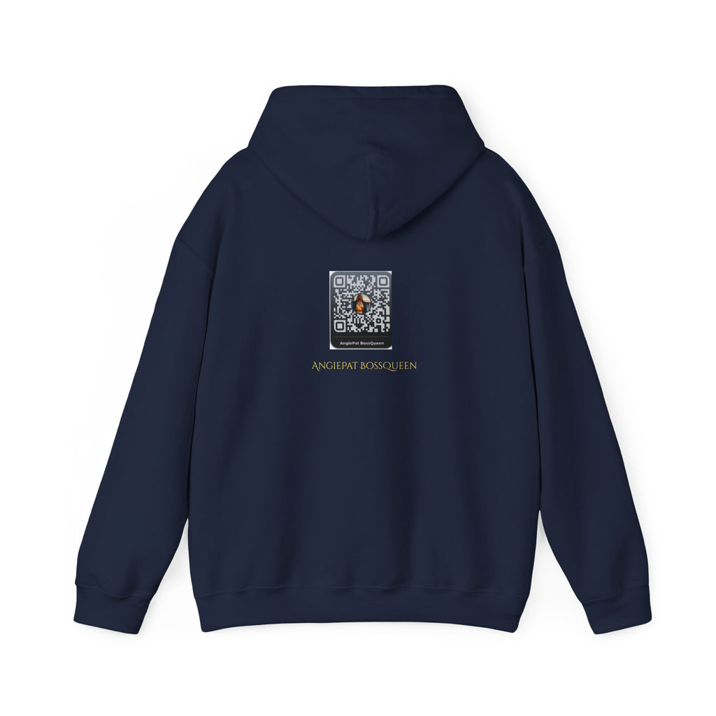 Poetic words from The Boss Luxury Hoodie- APBQ Collection