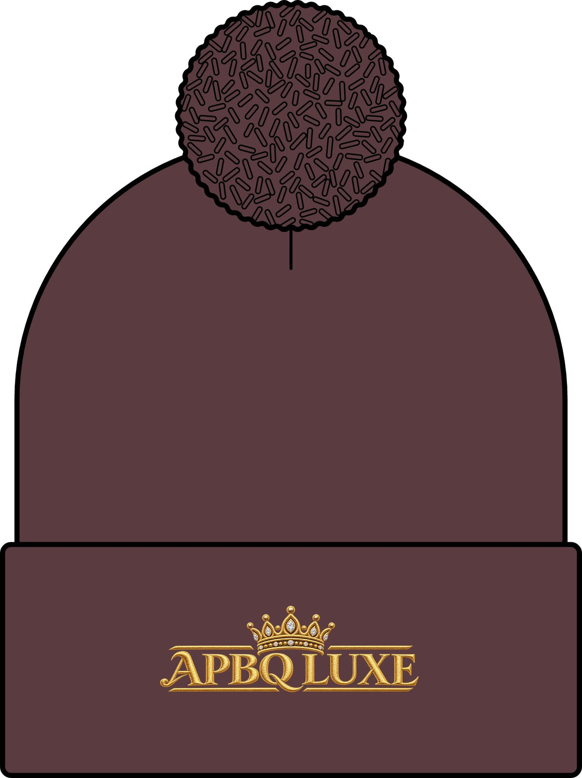 APBQ LUXE Crown Pom Beanie – Boss Season Fall Collection