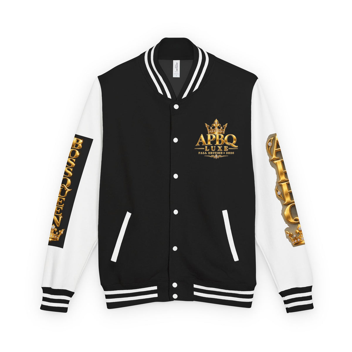 APBQ LUXE Boss Queen Signature Varsity Jacket
