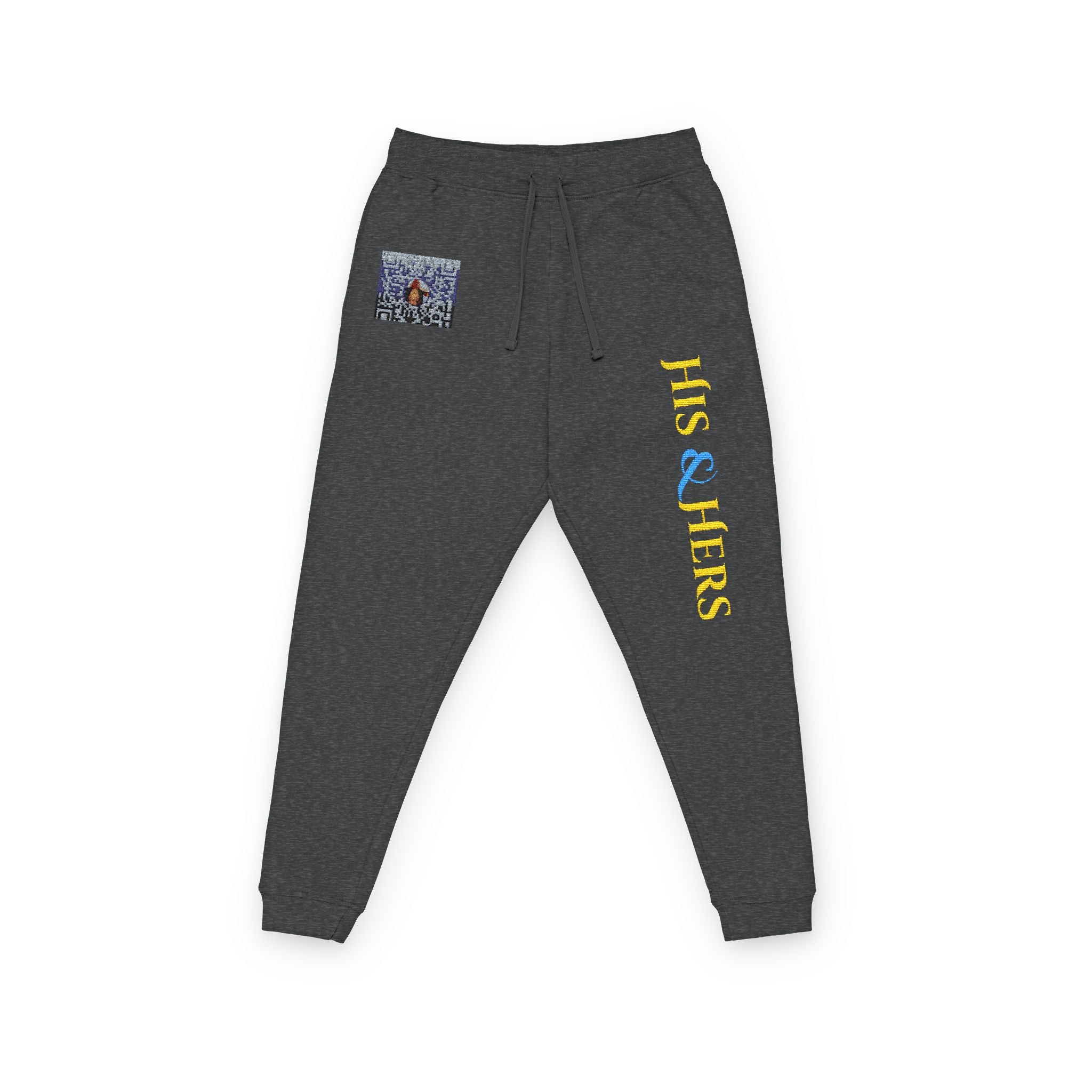 His & Hers Signature Luxury Joggers – Black Gold Edition