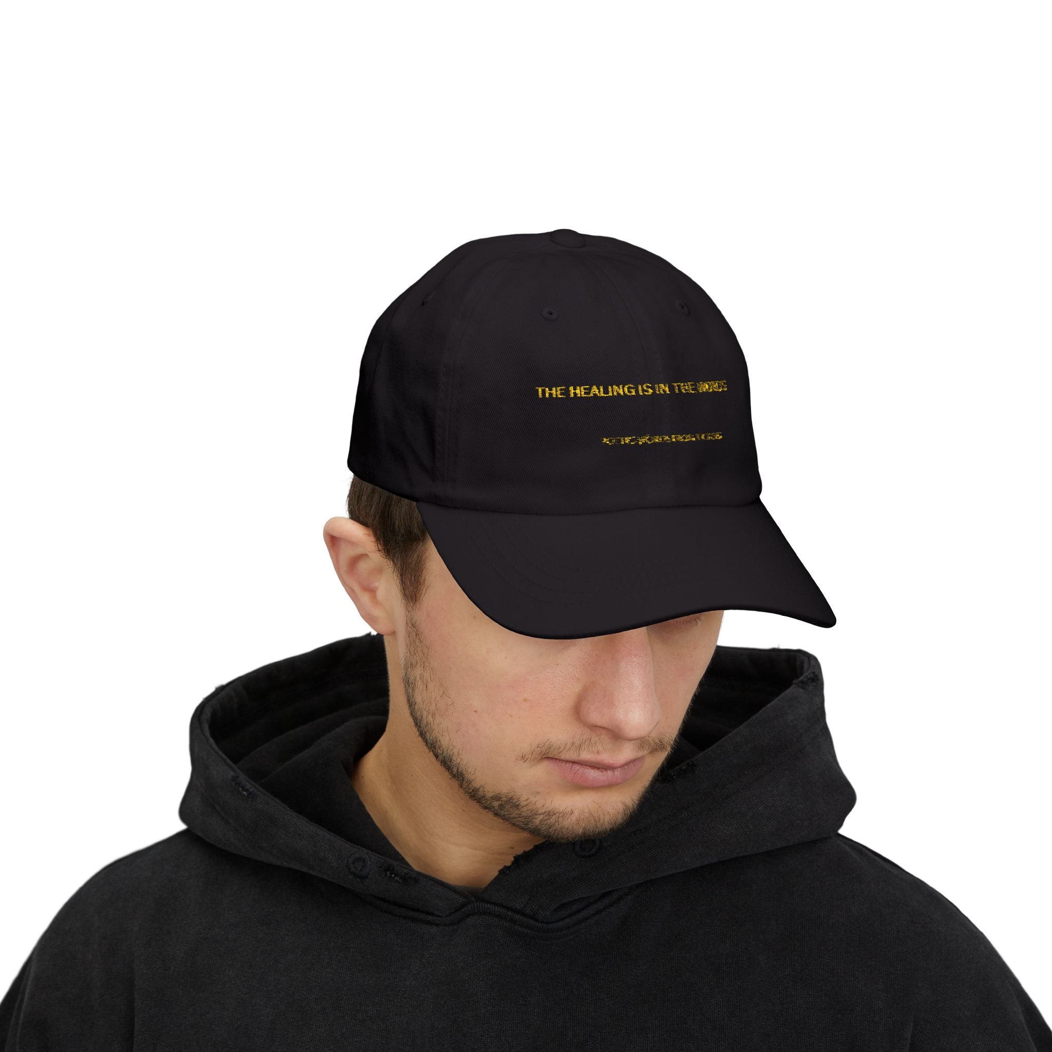 The Healing Is In The Words Signature Cap