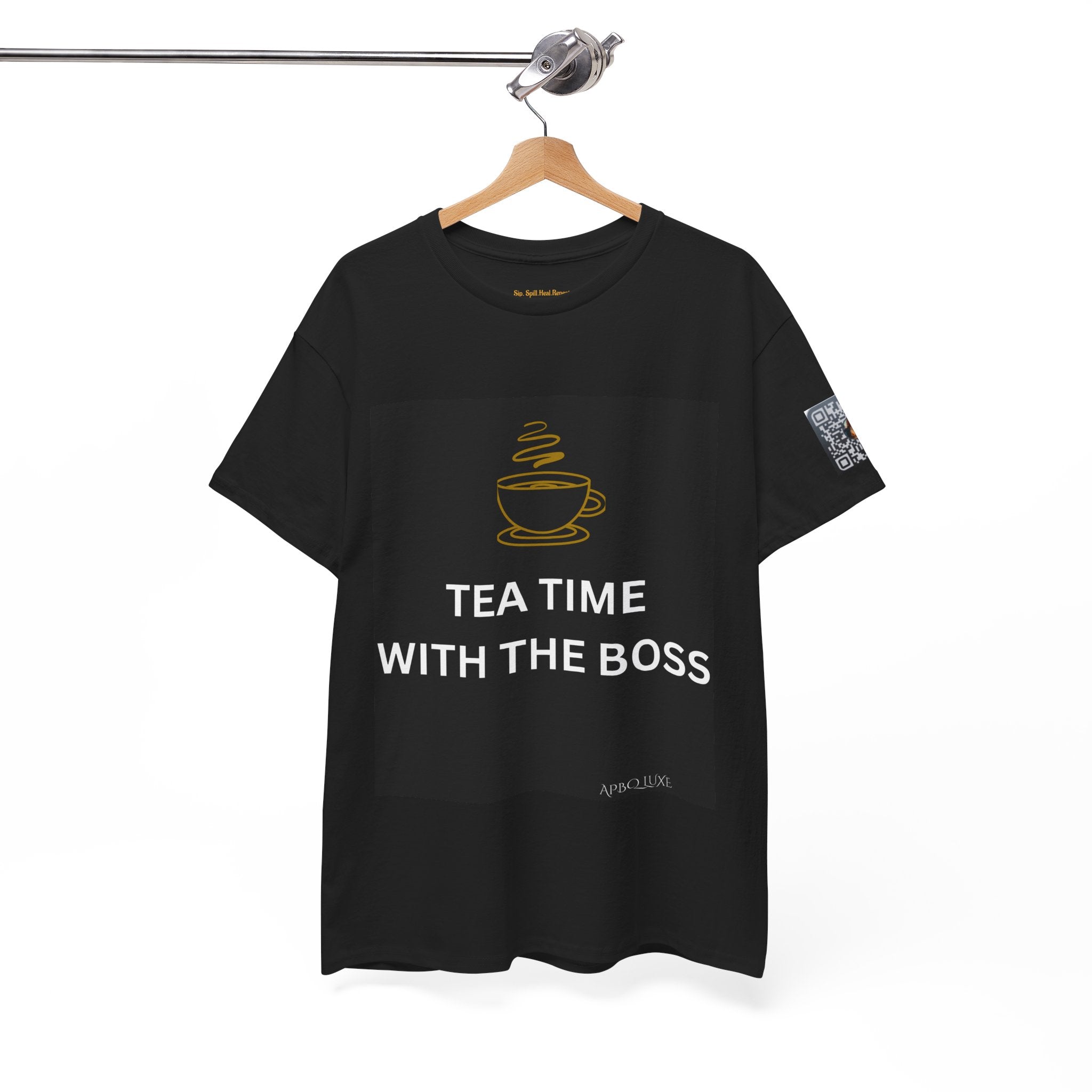 Tea Time With The Boss Luxury Tee